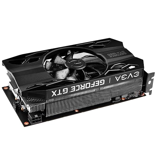 EVGA GeForce GTX 1660 Black Gaming, 6GB GDDR5, Single Fan 06G-P4