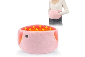 Heating Pad Portable, Portable Heating Pad with 3 Level Temperature Control, USB Powered Period with Hand Pockets for Period 