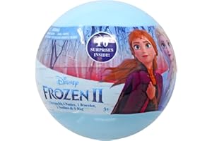 H.E.R. Accessories, Ltd., Frozen Accessories in Capsule with 10 Surprises Inside