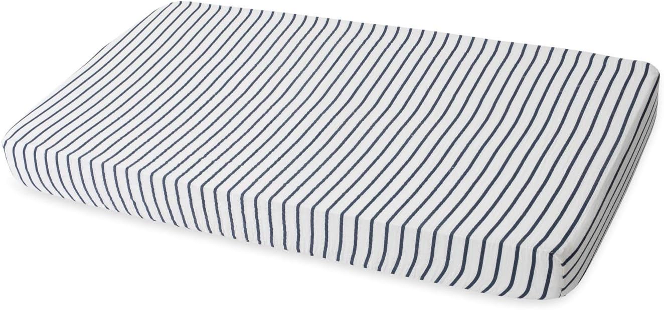 red rover cotton muslin crib sheets