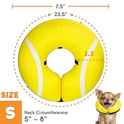 BENCMATE Protective Inflatable Collar for Dogs and