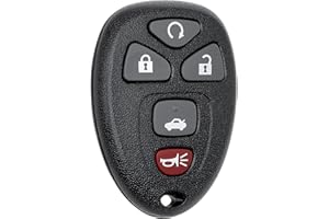 Vurkcy Key Fob Replacement for 2006-2013 Chevrolet Impala/ 05-07 Monte Carlo/ 06-11 DTS & Buick Lucerne Car Keyless Entry Remote Control, OUC60270 OUC60221, 5 Buttons