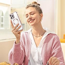 Hython Magnetic Clear Case for iPhone 14 Pro Case