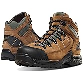 Danner 453 5.5" Waterproof Hiking Boots for Men - Nubuck Leather Upper with Breathable Gore-Tex Lining, Toe Cap, and TFX Traction Outsole