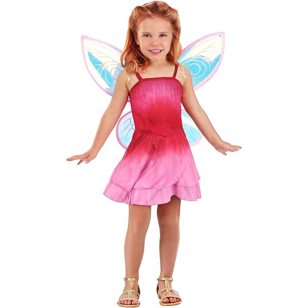 Amazon.com: Fun Costumes Toddler Girl's Disney Fairies Silvermist Costume  Dress - Kid's Disney Fairy Cosplay Dress - Child Fairy Outfit