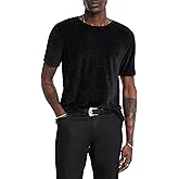 John Varvatos Men's Caminha Tee, Black