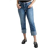 Royalty For Me Womens Women's Premium Stretch Mega Cuff Jeans