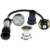 MotoRad MT-300 Pressure Tester Engine Coolant System Pressure Tester Fits Ford F-150 75&ndash;15 F-250 99-16 Explorer 91-16 Chevy Silverado 99&ndash;16 Toyota Camry 83&ndash;17 Honda Accord 76&ndash;17 Civic 73&ndash;15 CR-V 97&ndash;16