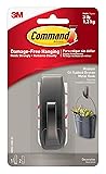 Command Medium Modern Reflections Metal Hook, Holds
