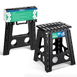 Dyforce 16 Inch Folding Step Stool 400lbs Capacity