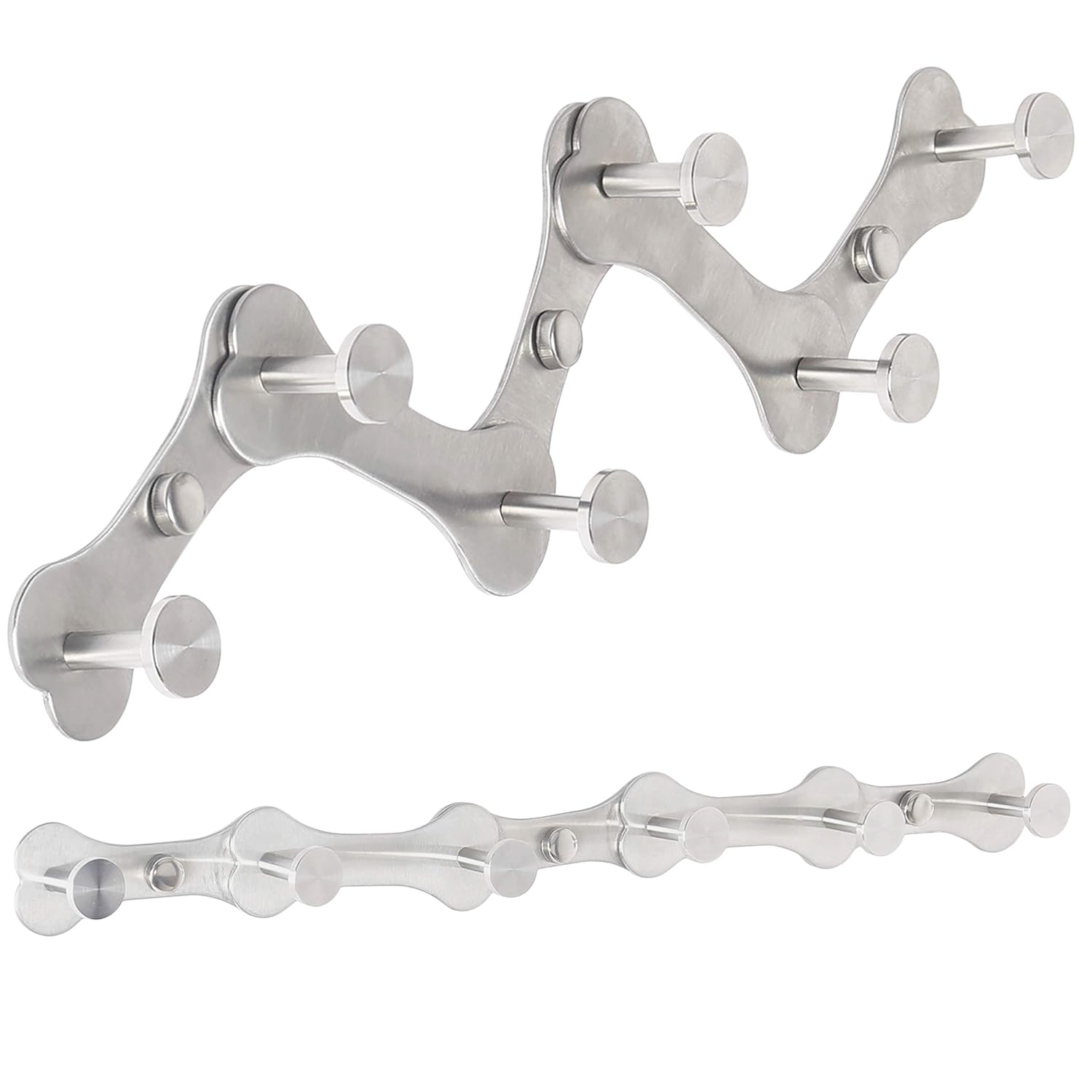 Best Brushed Nickel Coat Rack Wall Mounted