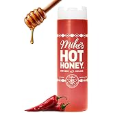 Mike's Hot Honey, America's #1 Brand of Hot Honey, Spicy Honey Infused with Chili Peppers, Gluten-Free, Paleo-Friendly, Sweet Heat, Perfect for Hot Sauce Lovers (24oz Chef&rsquo;s Bottle)- Packaging May vary