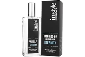 Instyle Fragrances - Eternity - Cologne for Men - Never Tested on Animals - 3.4 Fluid Ounces(Pack of 1)