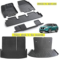 LJWAITO Floor Mats & Cargo Liners & Backrest Mat