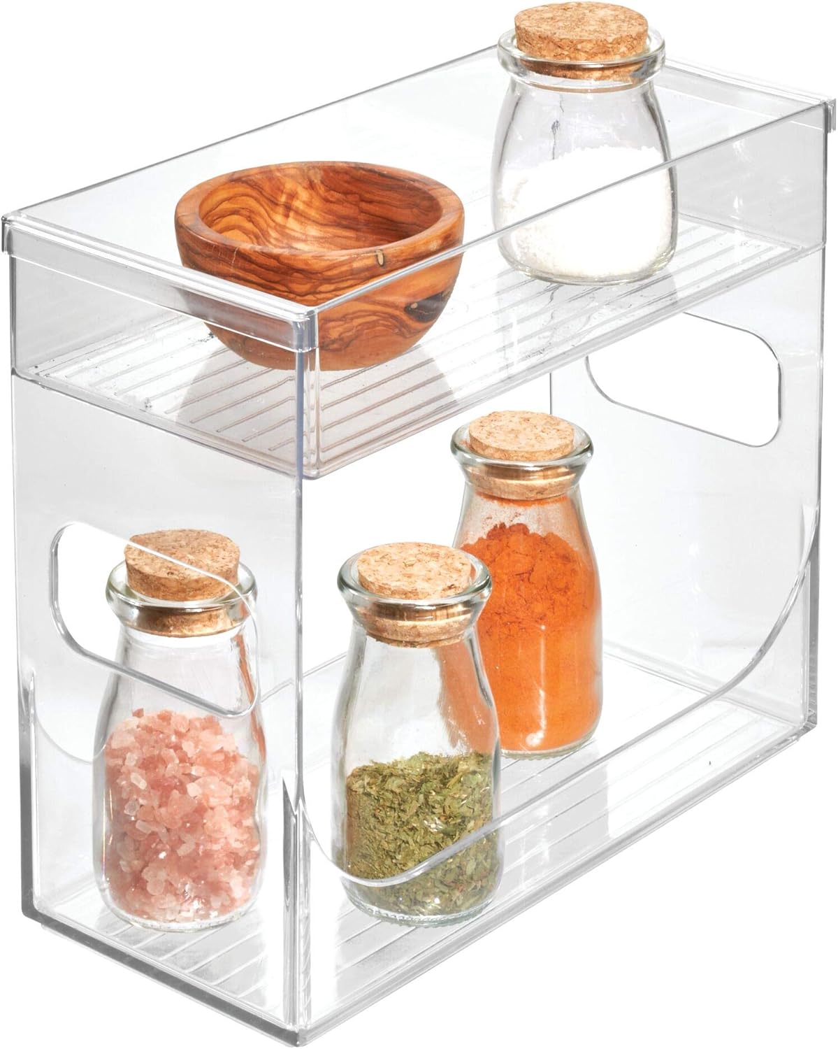InterDesign Binz Spice Rack, Clear Amazon.co.uk Kitchen & Home