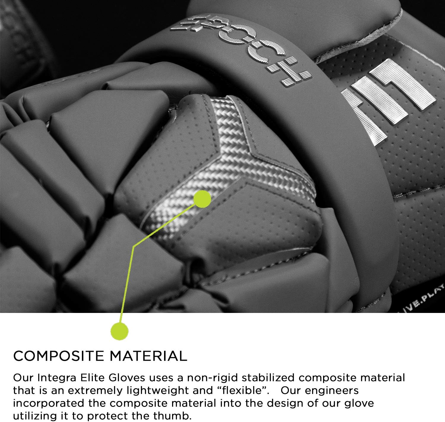 Epoch Integra Elite Goalie Lacrosse Gloves : Sports & Outdoors