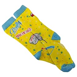 TrendWell Men's Vodka Made Me Do It Socks Funny