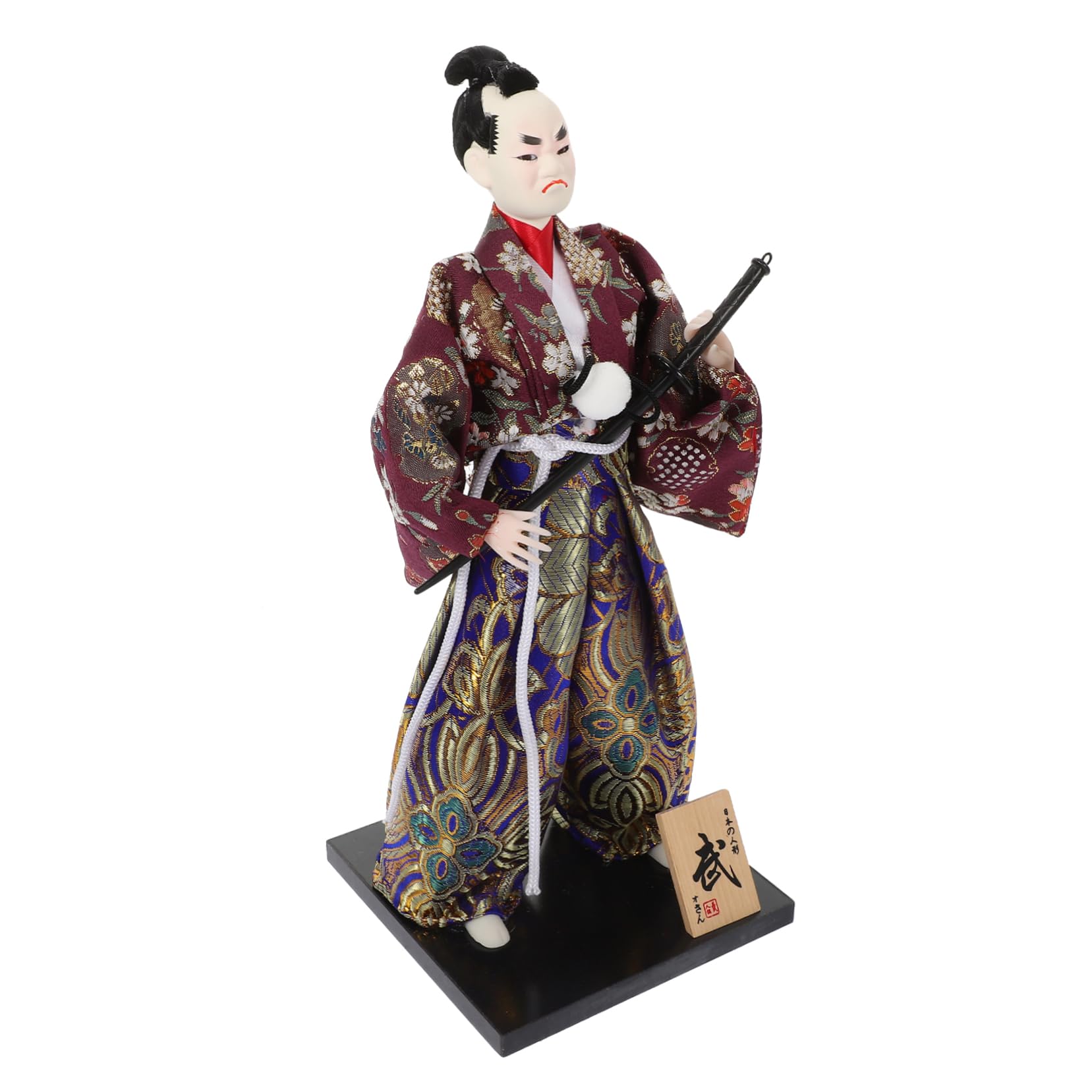 TOYANDONA Bushido Action Figure Japanese Party Decorations Household Samurai Doll Samurai Doll Figure Housewarming Desktop Ornament Ornaments Home Decoration