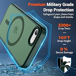 SUPFINE Magnetic for iPhone SE Case 2022 (3rd)/2020