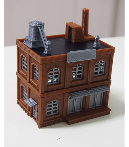 Amazon.com: Faller 232356 Moser-Hutte Alpine Hut N Scale Building