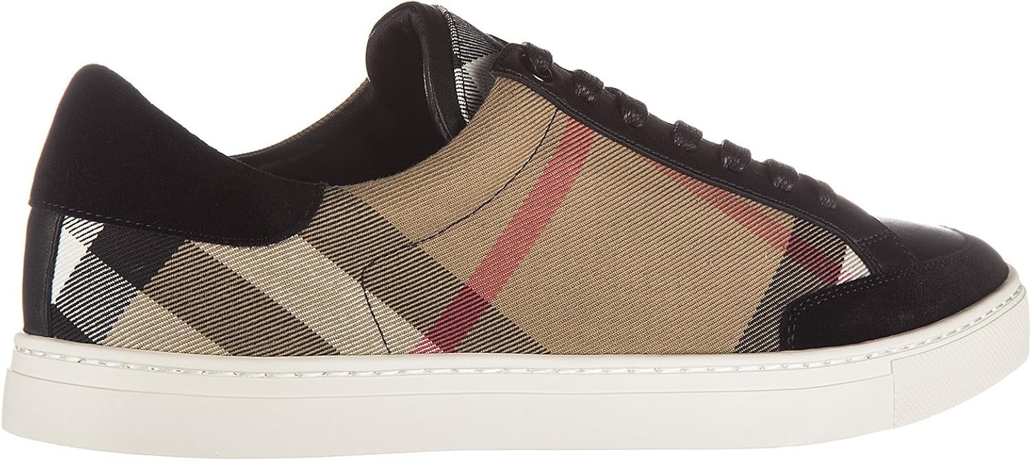 black leather trainers size 9