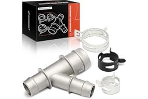 A-Premium Coolant Hose Junction Connector - Compatible with Chevrolet Silverado Suburban Tahoe Avalance & GMC Sierra Yukon & Cadillac Escalade - Replace# 15834773