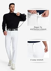 Willit Mens Golf Pants Stretch Dress Pants Quick