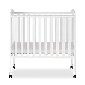 mini crib with drop side