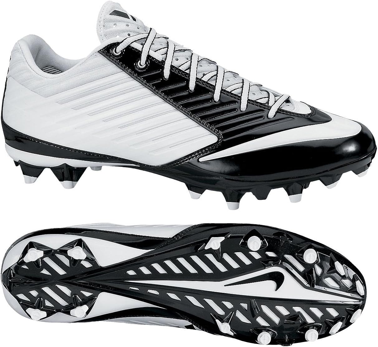Nike Mens Vapor Speed Low Td Molded Football Cleats, Wht