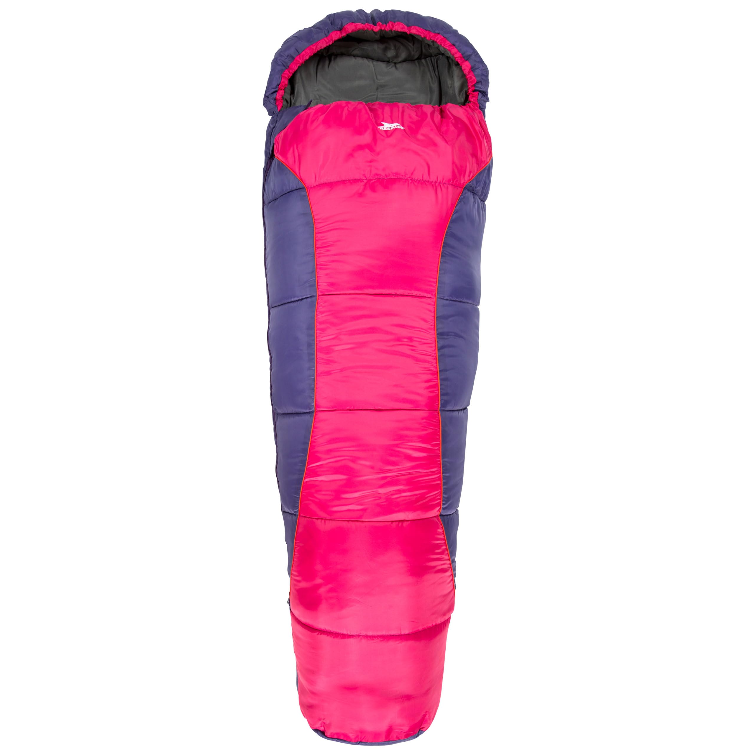 Trespass Kids Sleeping Bag 3 Season Lightweight Bunka