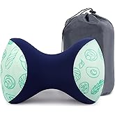 rytopt Knee Pillow for Side Sleepers, Camping Pillow, Leg Pillow, Small Memory Foam Pillow Travel, Comfortable Leg Pillow for Side Sleeping, Compatible for Camping