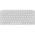 Keychron B1 Pro Ultra-Slim Wireless ZMK Custom Keyboard, Programmable Bluetooth/2.4 G/Wired Lightweight with 1200-Hour Long Battery Life Quiet Key for Mac/Windows - Ivory White