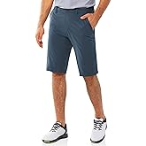 33,000ft Men's Golf Shorts Dry Fit, Lightweight Quick Dry Golf Stretch Shorts with Pockets 11" Inseam for Travel Casual