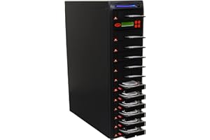 Systor 1:11 HDD/SSD Hard Drive Duplicator - 5.4GB/Min - Standalone Copier & Eraser/Sanitizer for Multiple SATA 3.5 Disk & 2.5