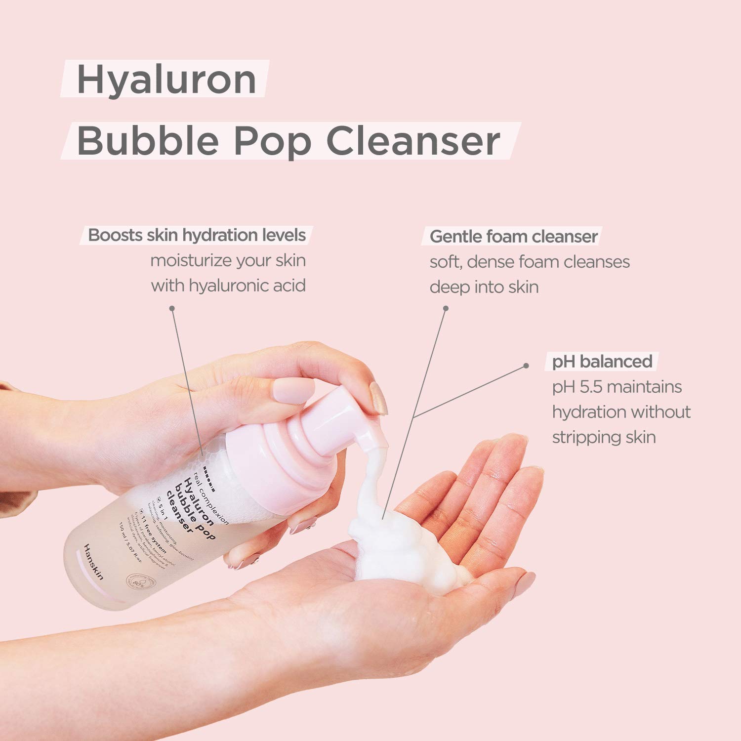 hanskin bubble pop cleanser