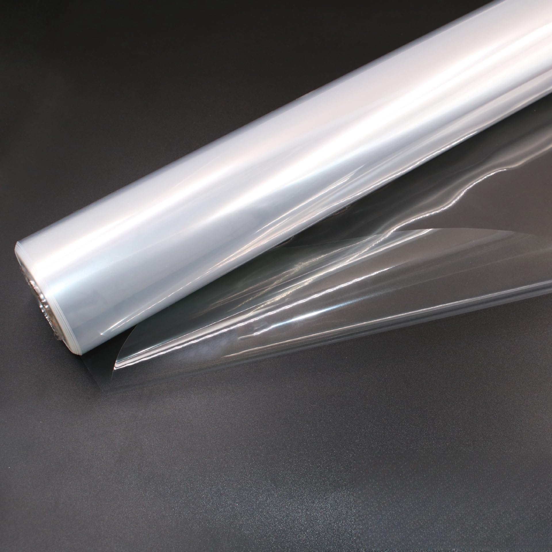 80CM Width 20M Length Clear Cellophane Wrap Roll for Gift Baskets Large Wrapping Plastic Paper Flower Bouquets Wrapping Supplies Treats Goodie Crafts Wrapping for Christmas