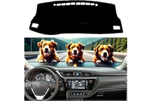 IIKSDII Dashboard Cover Mat for Toyota Corolla 2014 2015 2016 2017 2018 Accessories Dash Cover Dash Mat Sunshade Glare UV Rays Protector