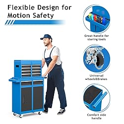 AirWire Tool Chest, 5-Drawer Rolling Tool Storage