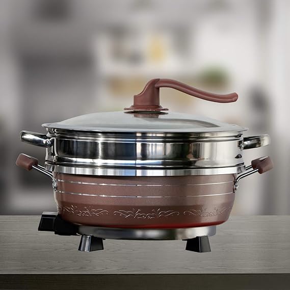 Buy Niyanta MultiFunction Electric NonStick Hot Pot Smokeless Pot