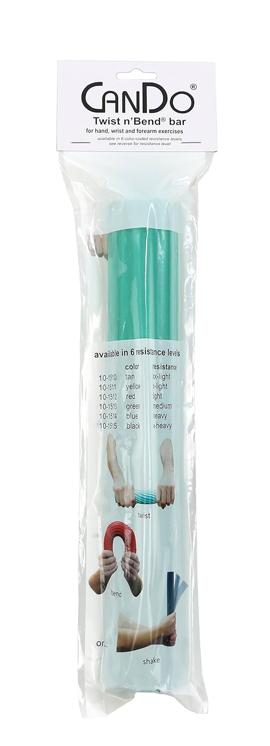Cando 10-1513 Green Twist-n-Bend Hand Exerciser, Medium Resistance: Industrial & Scientific