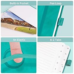 Address Book with Alphabetical Tabs, Hardcover