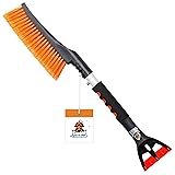 BIRDROCK HOME 24" Snow Brush with Detachable Ice