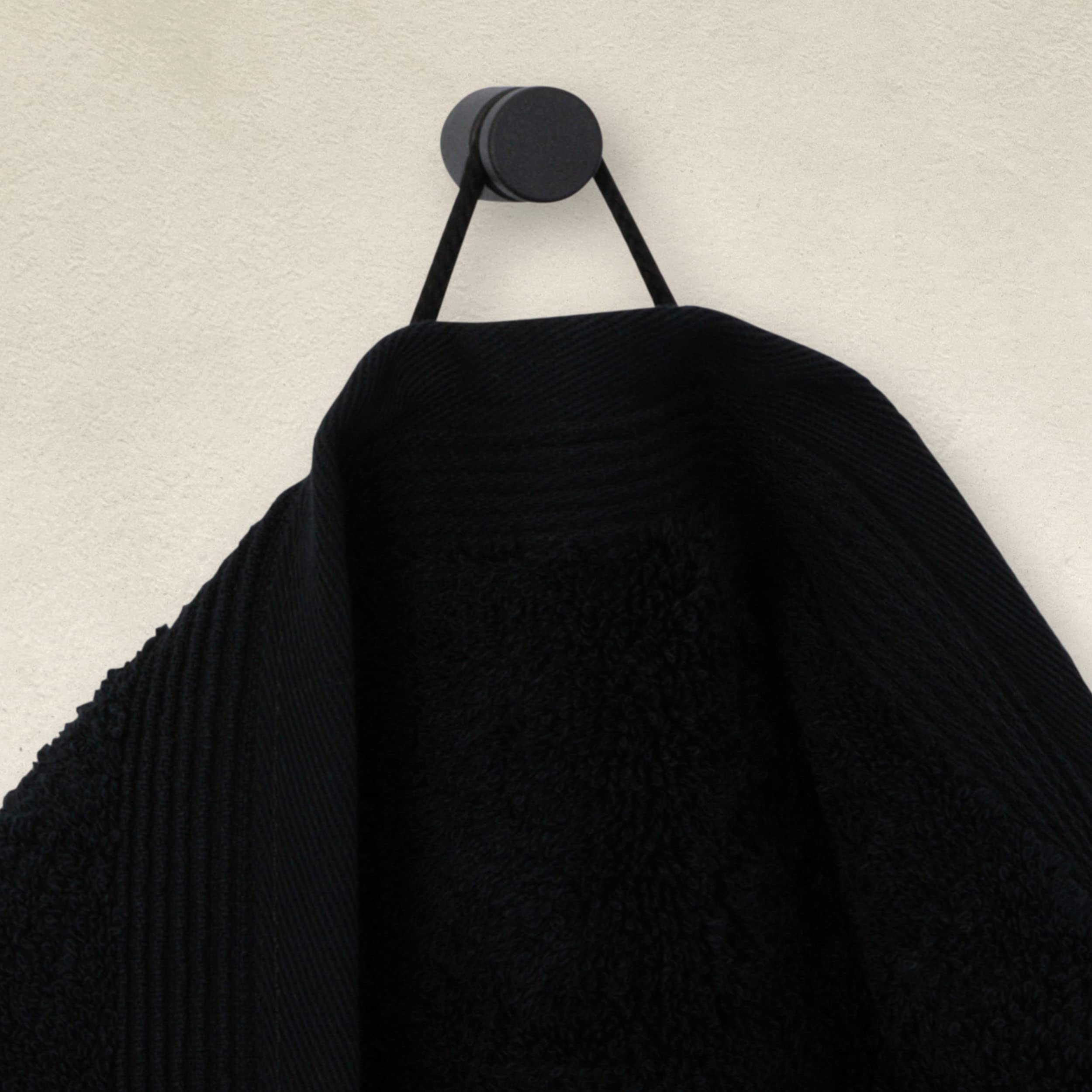 Möve Superwuschel Seiftuch 30 x 30 cm aus 100% Baumwolle, Black 3