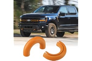TECHPICCO Tow Hooks Covers for Ford F150 2004-2024 Bronco Base/Big Bend/Outer Banks 2021-2024 Compatible with Toyota Tundra A