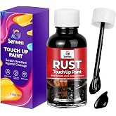 Black Touch Up Paint Rust Paints High Heat Resistant, Multi Surface Acrylic Enamel Black Touch Up Paint Pen Scratch Repair for Rust Metal,Walls,Cabinets,Appliances,Wood,Door,Furniture,Enamel, 30ml