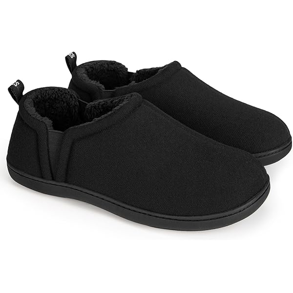 Chaussons Homme Pantoufles En Velours Ras Olympia Gris