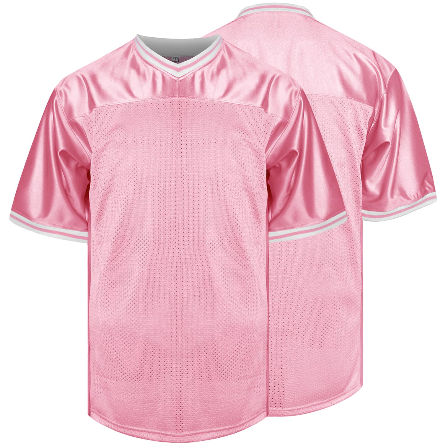 Blank Football Jerseys Mesh Athletic Football Shirt