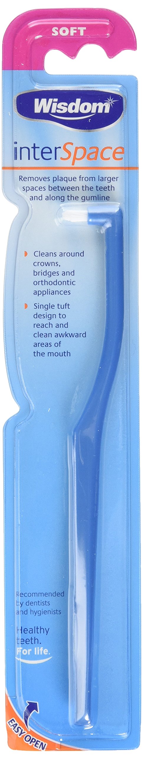 Wisdom Interspace Soft Toothbrush, Pack of 6
