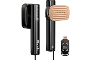 SUNDU Travel Steamer for Clothes, Portable Handheld Design, Clothing Wrinkles Remover, Strong Penetrating Steam, 1200W Powerful 2 In 1 Steamer & Iron, 100ml Big Capacity, Home, Office, Travel