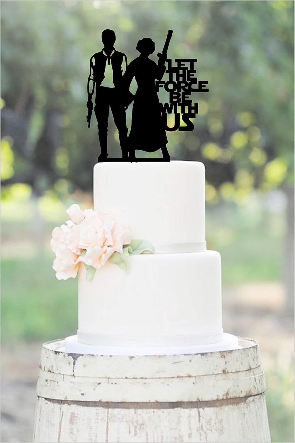 star wars wedding cake toppers